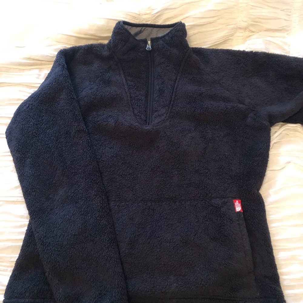 North Face set of fleece pullover and pants. Gorilla Suit!